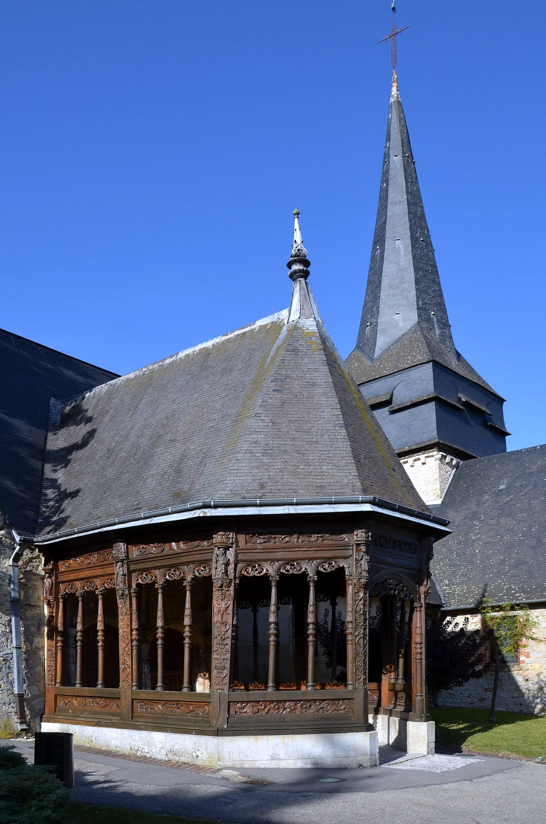 Church of Ry, Seine Maritime, Normandy, France