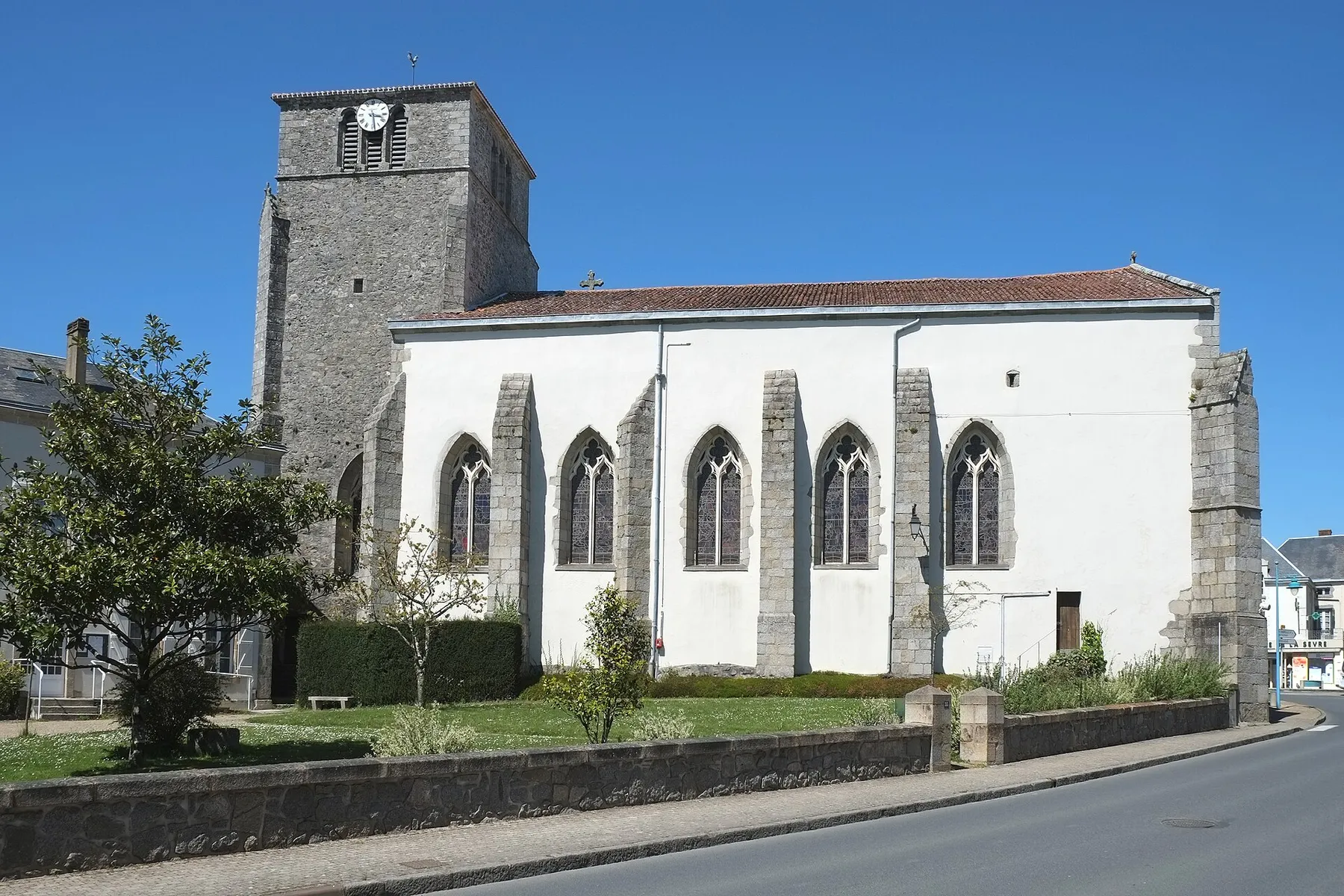 Église Saint-Gervais et Saint-Protais Moncoutant Deux-Sèvres France