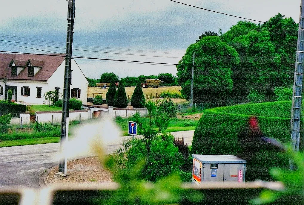 Authon du Perche, France, champ, Avenue Pierre et Marie Curie, 1993