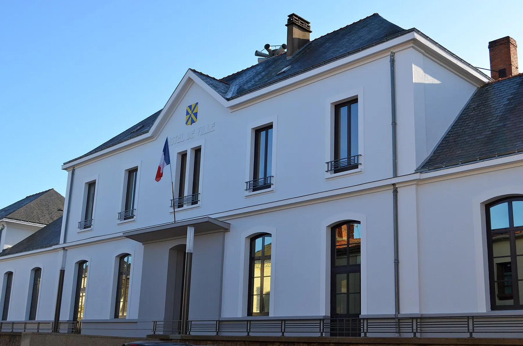 Hôtel de ville - Beaupréau (Maine-et-Loire, France).