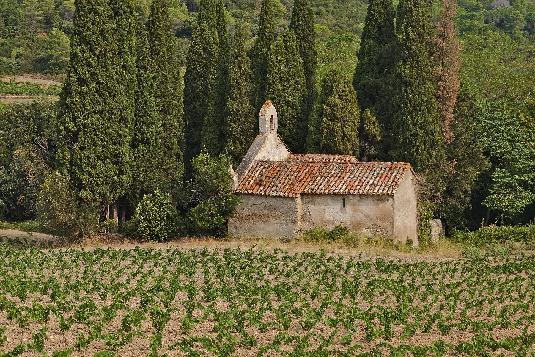 Chapel of Gléon (Villesèque-des-Corbières, France).