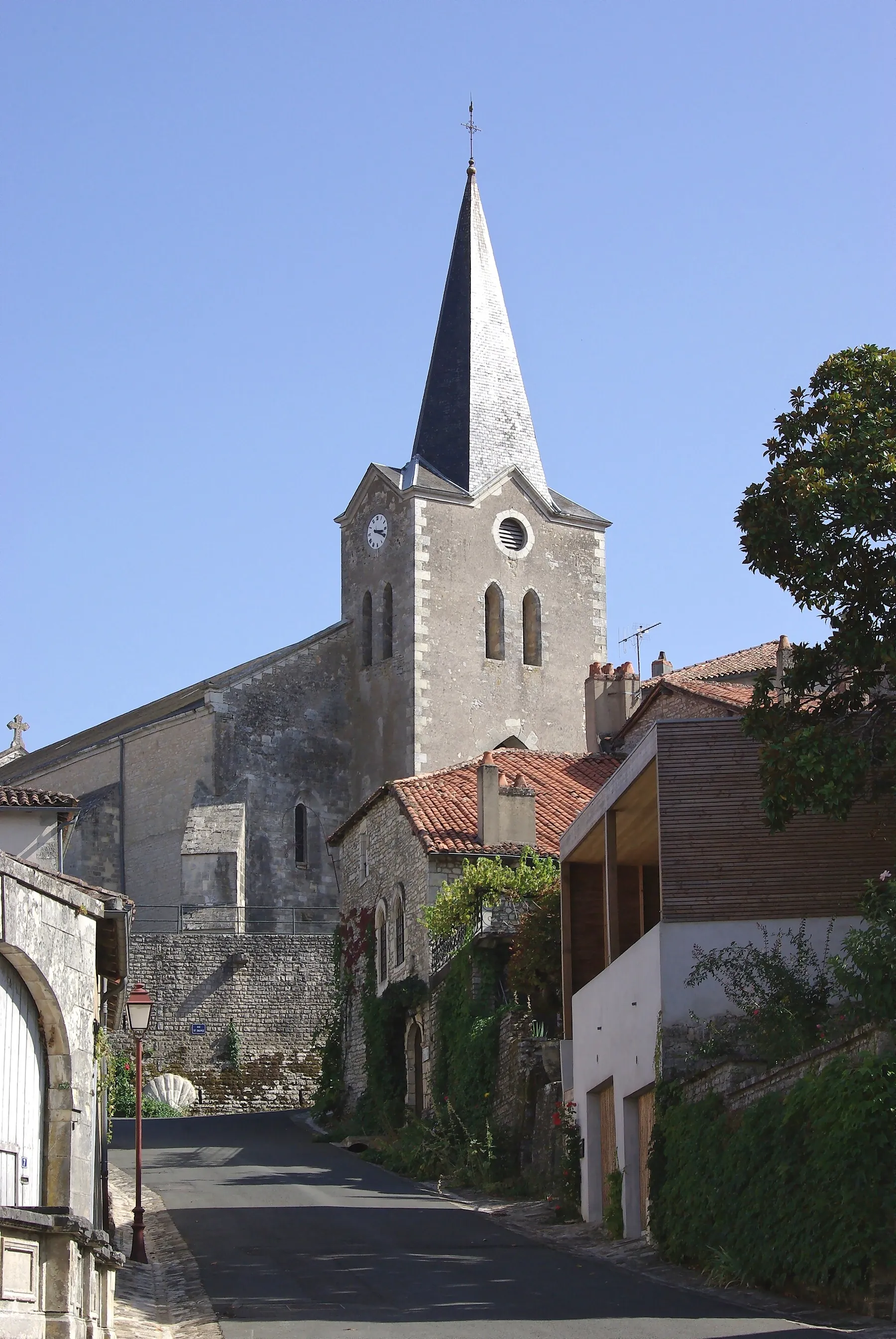 Saint-Sulpice church, Charroux, Vienne, France.