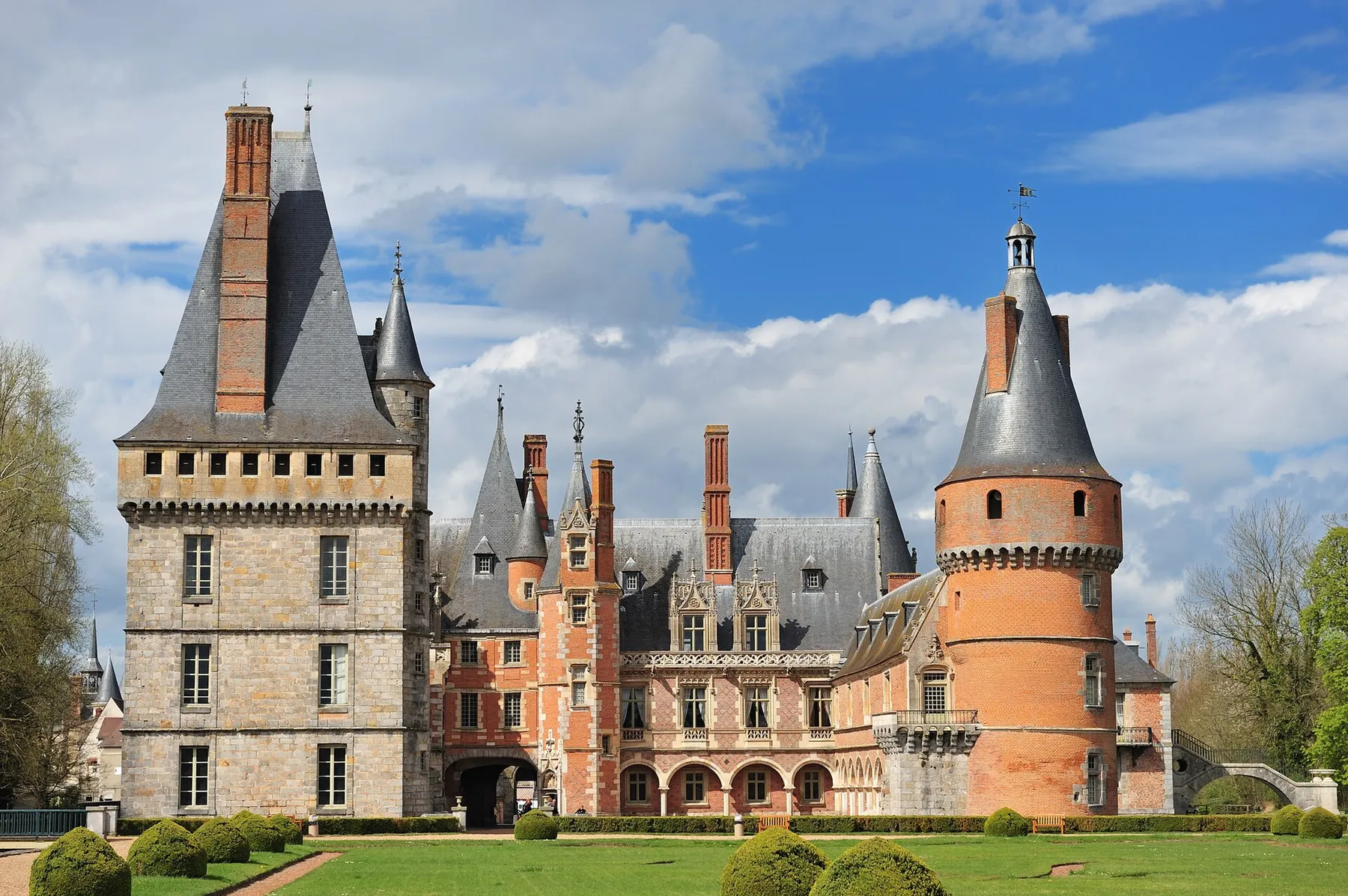 The castle of Maintenon, in Eure-et-Loir (France).