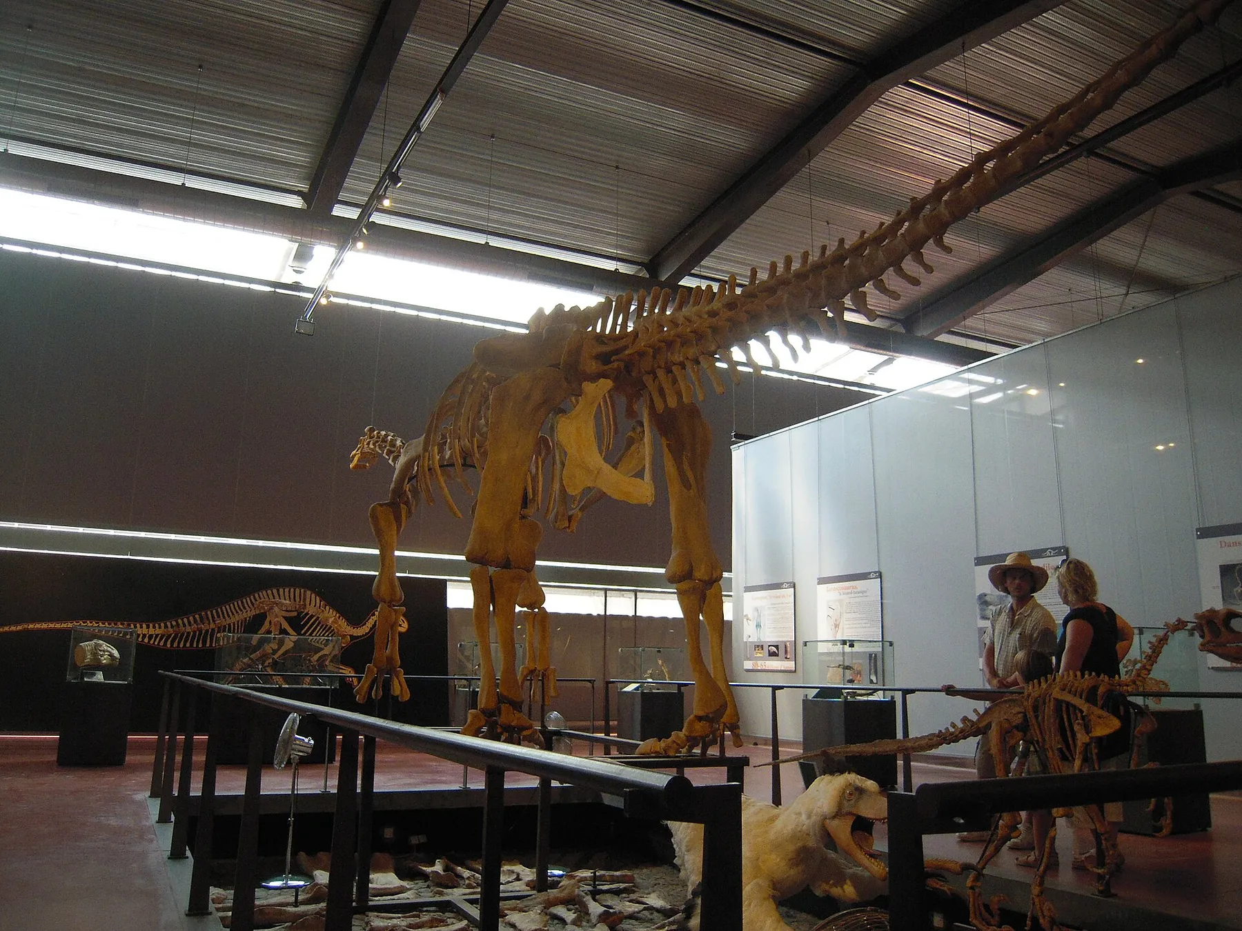 Dinosauria, a dinosaurs museum located in the town of Espéraza, South of France