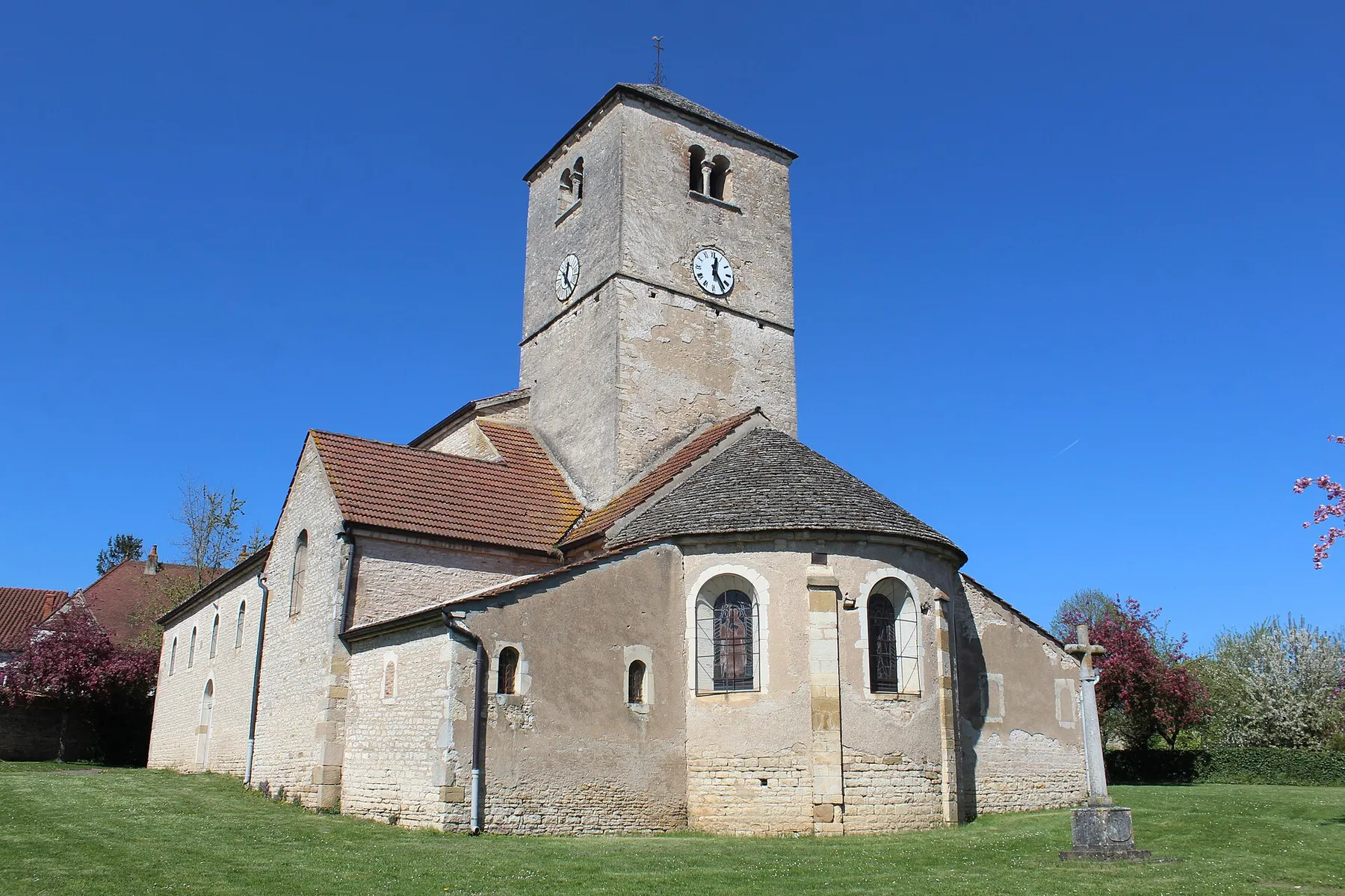 Église Saint-Antoine de Salornay-sur-Guye.