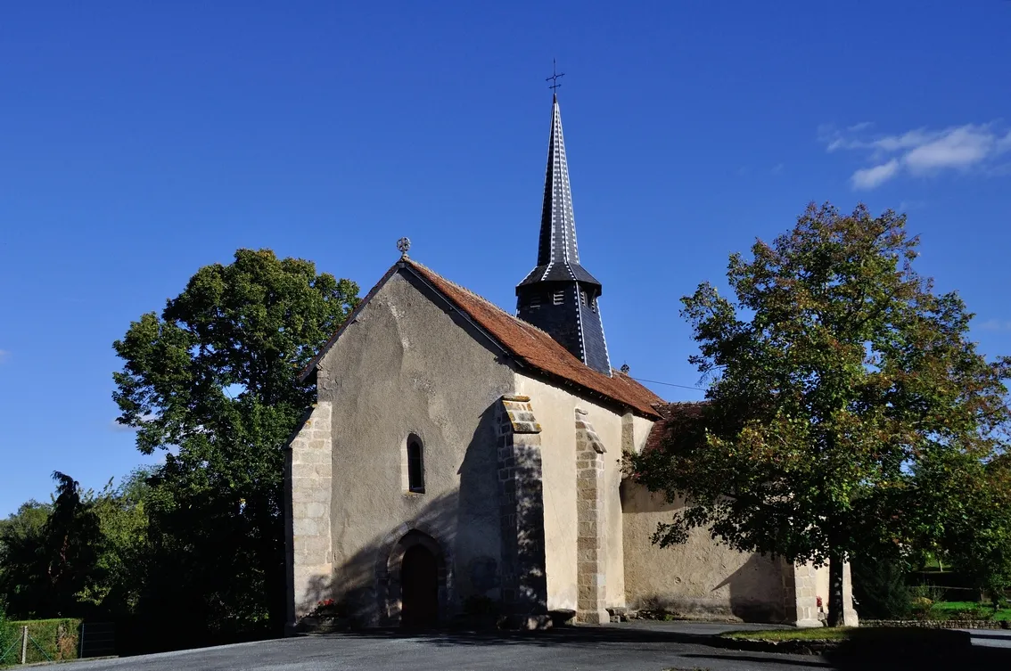 Eglise paroissiale de Saint-Dizier-les-Domaines (Creuse)