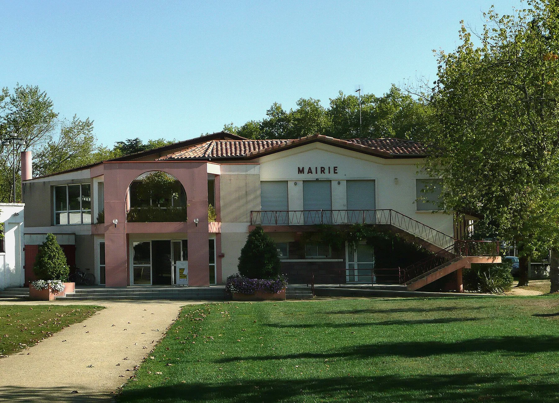 Town hall of Eugénie-les-Bains