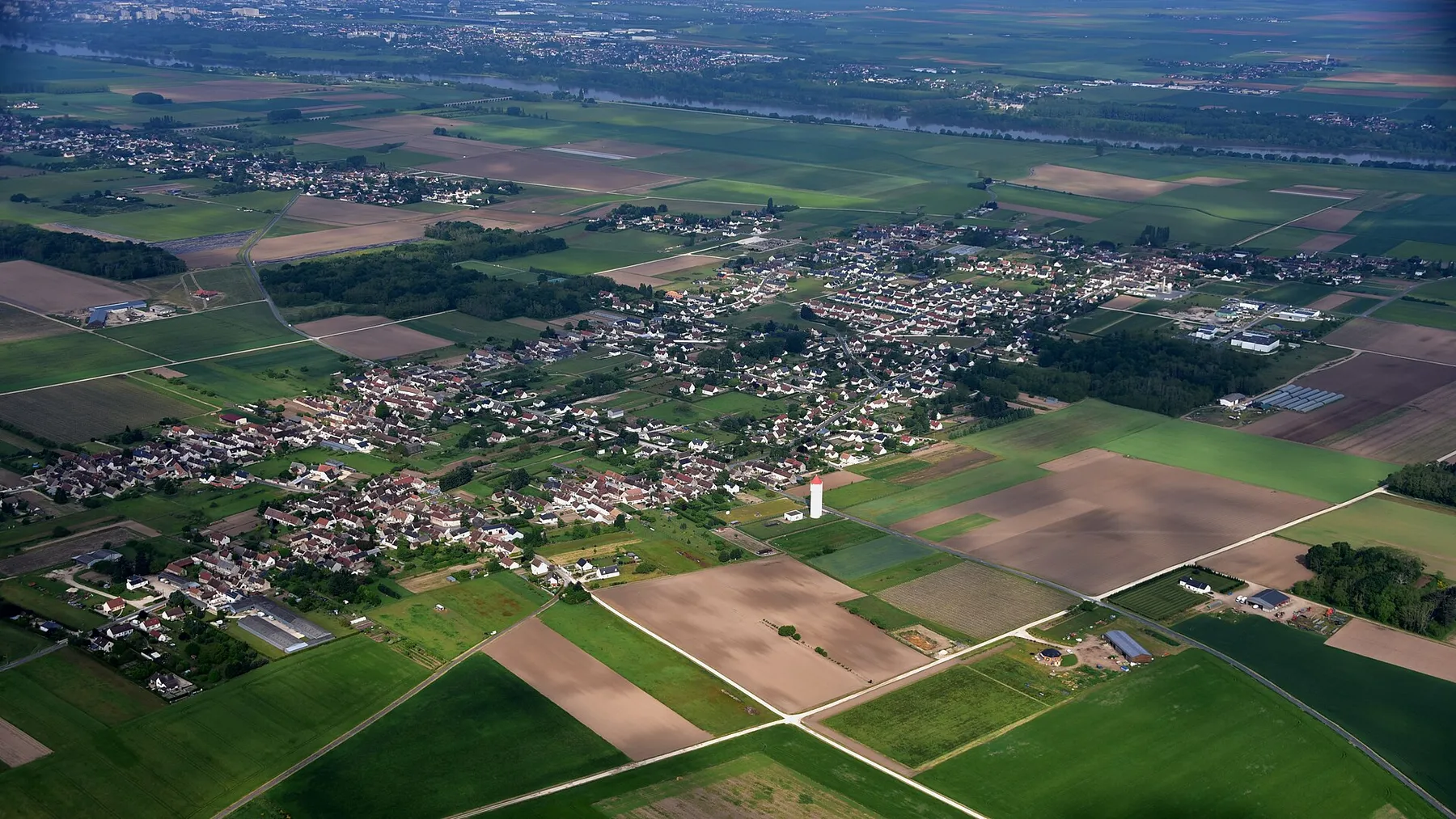 Saint-Claude-de-Diray, Luftaufnahme (2016)