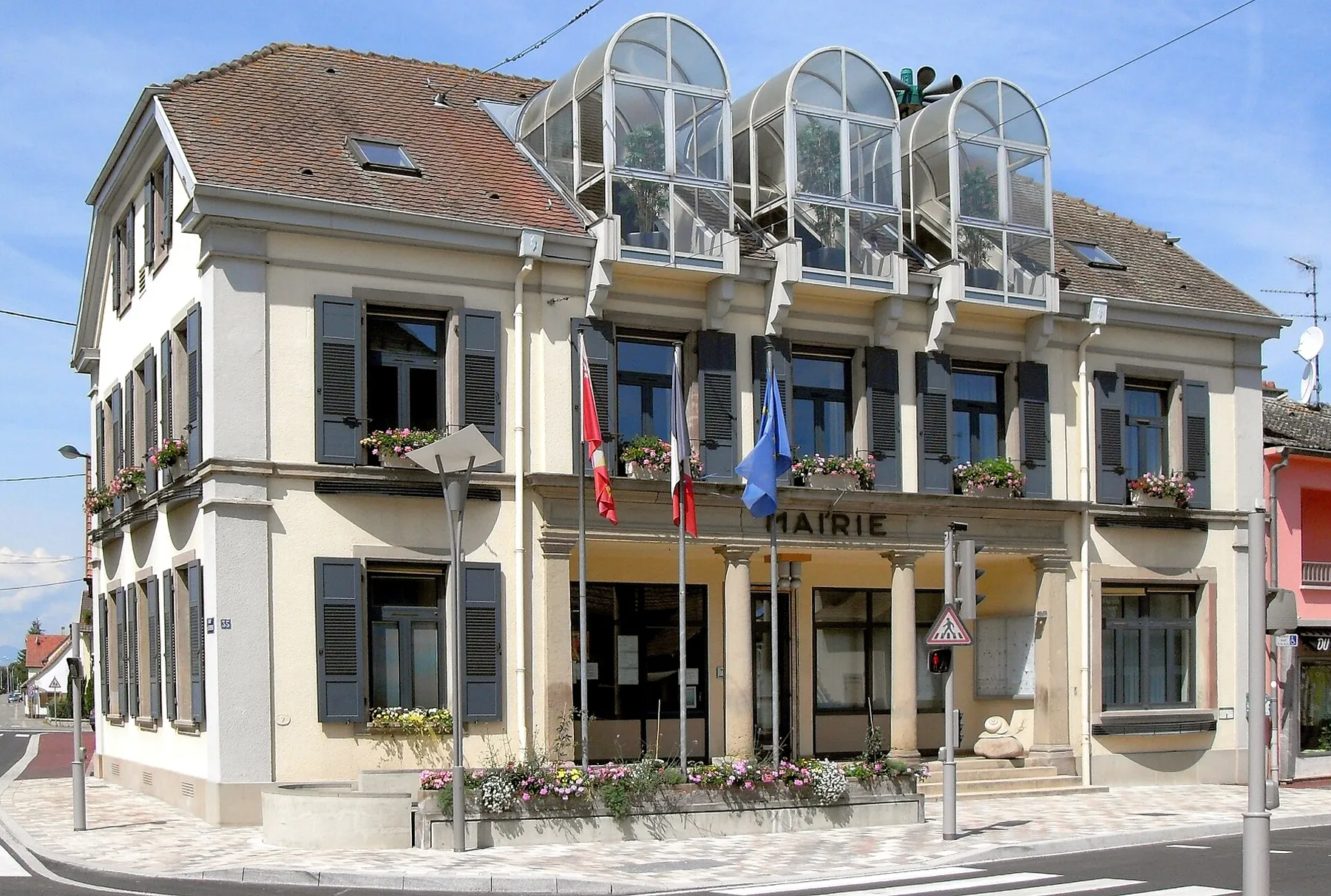 La mairie de Fessenheim