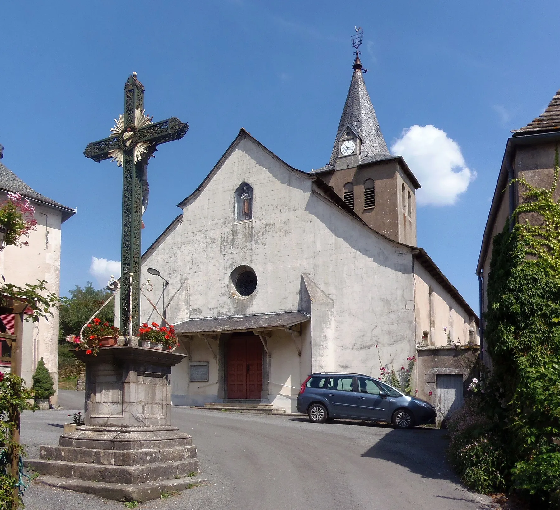 Castanet (Occitanie, France). L'église.