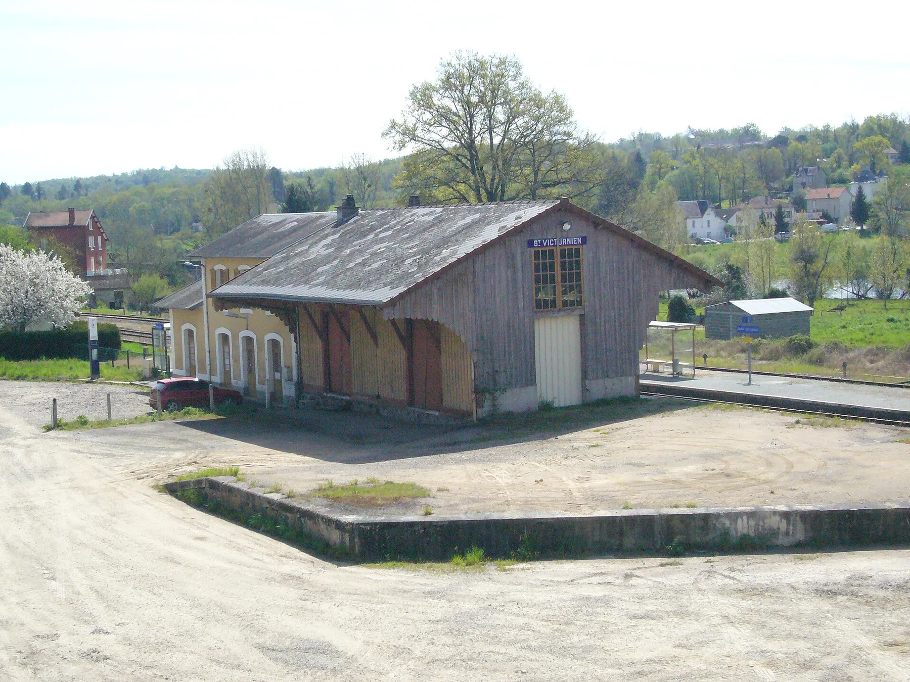 Gare de Saint-Victurnien, Haute-VIenne, France