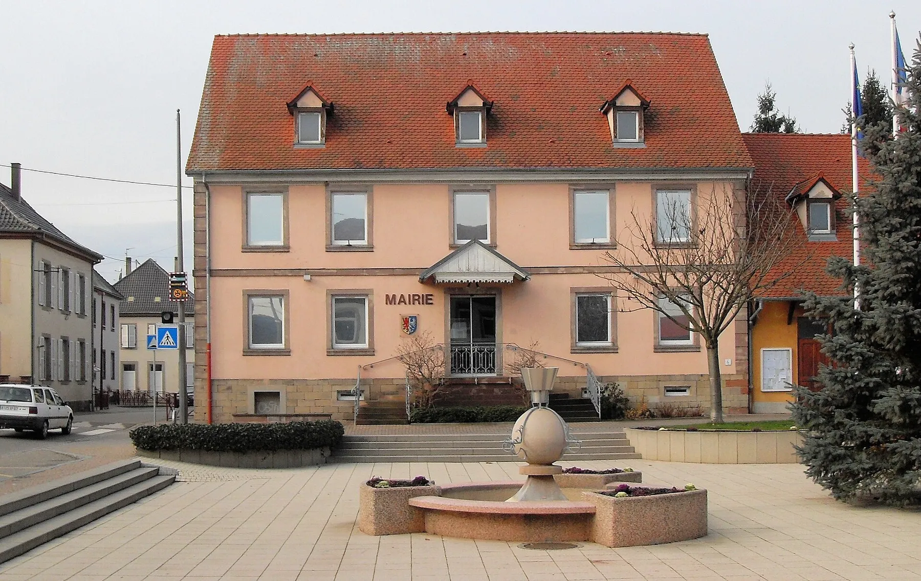 La mairie-école de Geudertheim