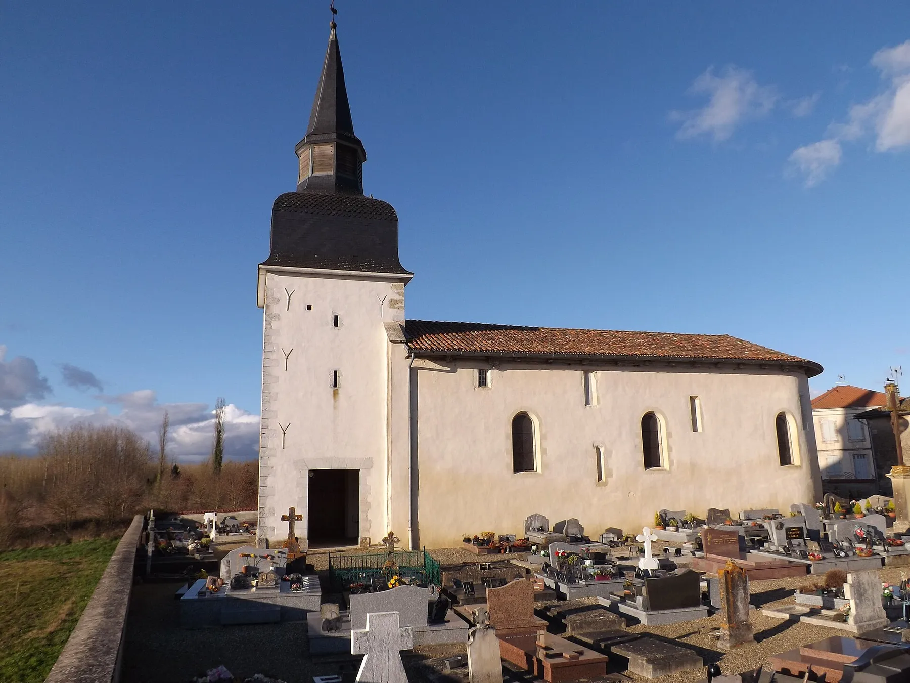 Glèisa de Sent Joan Baptista de Preishac, Lanas, Gasconha