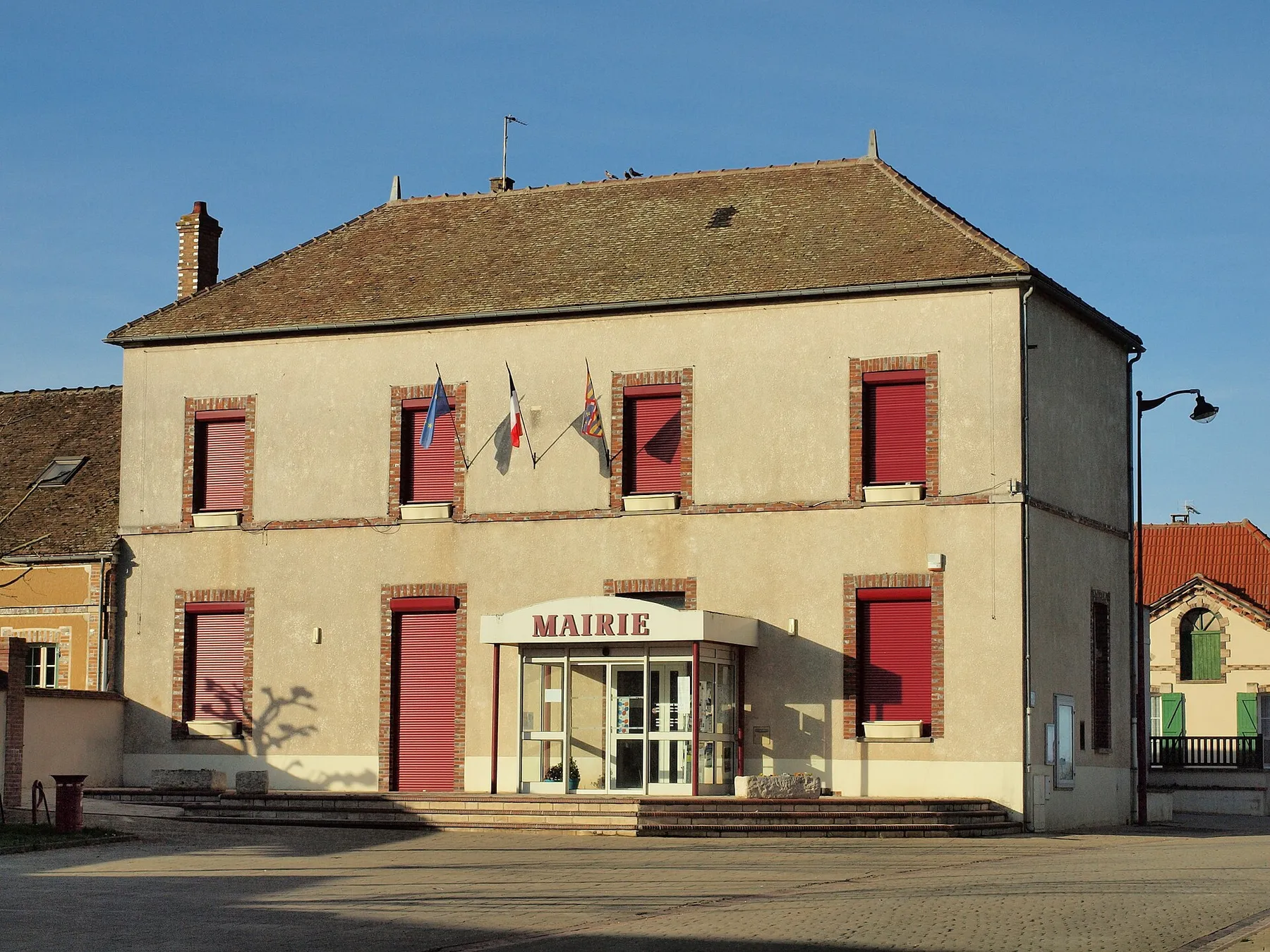 Mairie de Gron (Yonne, France)