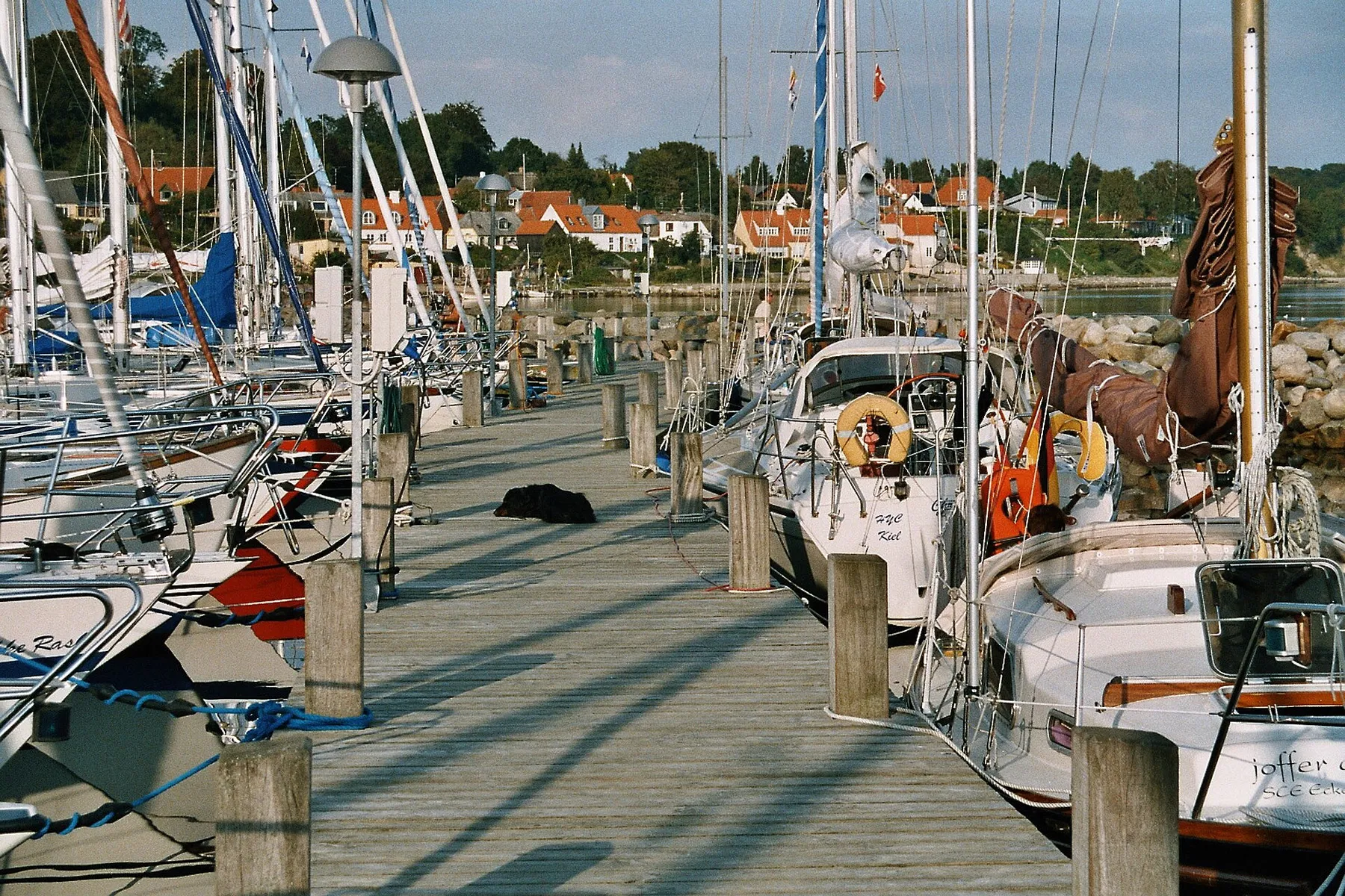 Høruphav (Sønderborg Kommune), the yacht harbour