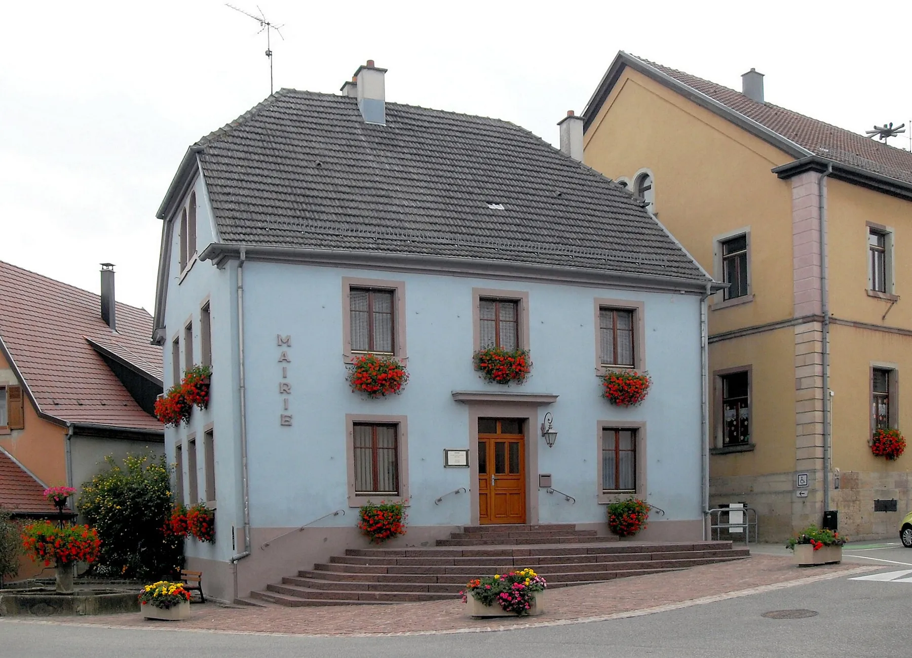 La mairie de Hartmannswiller