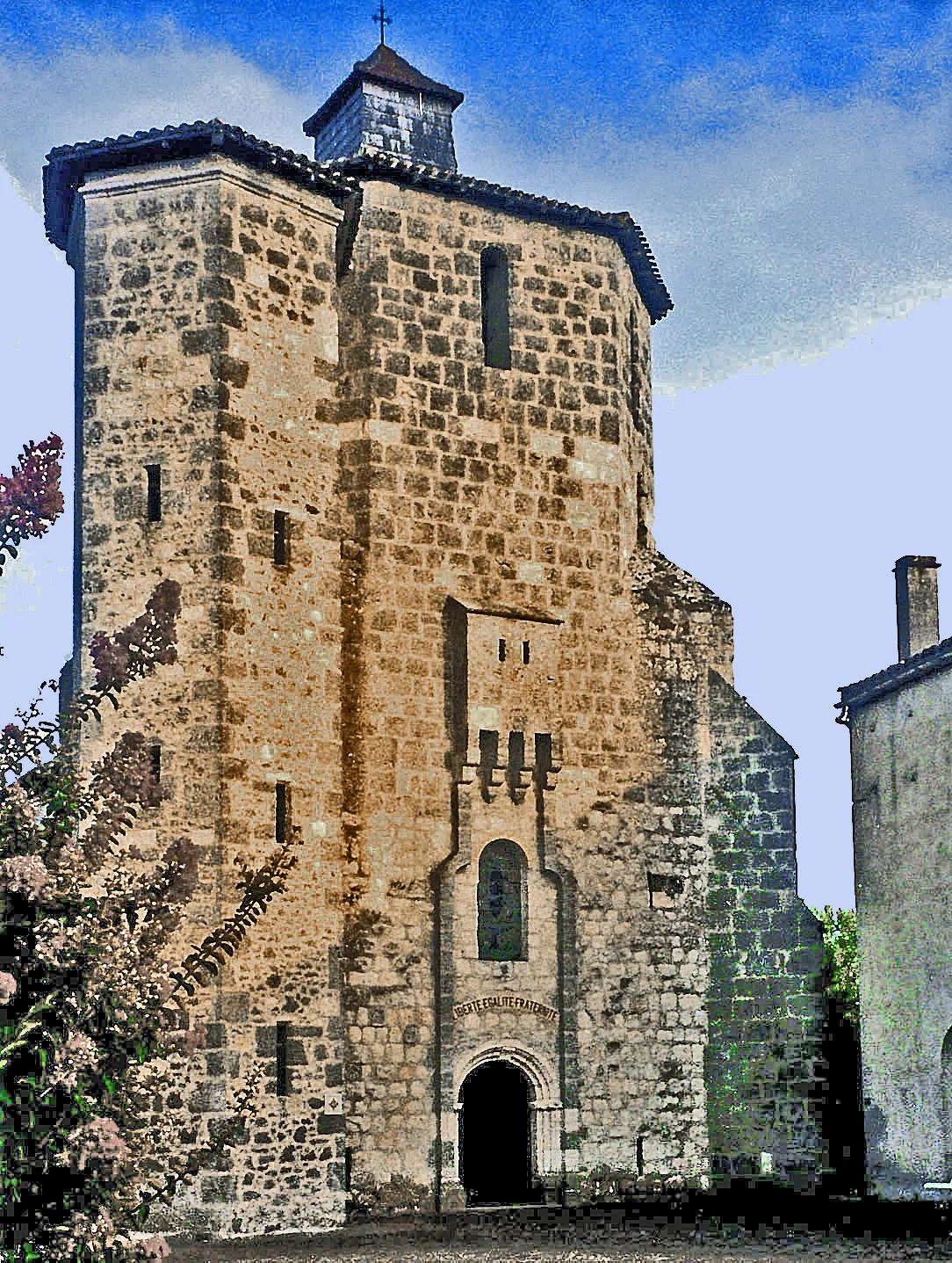 Tour de Saint-Martin de Houeillès (Lot-et-Garonne, France)