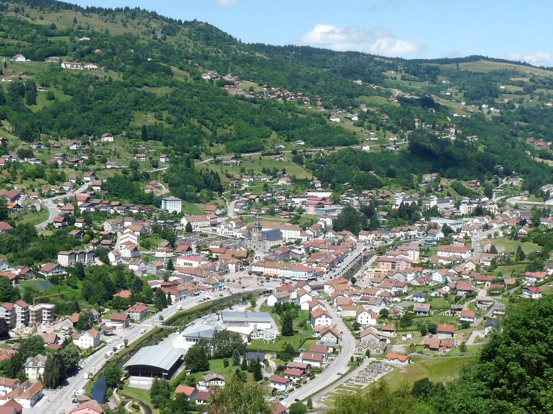 Vue de la Roche du Daval en 2012