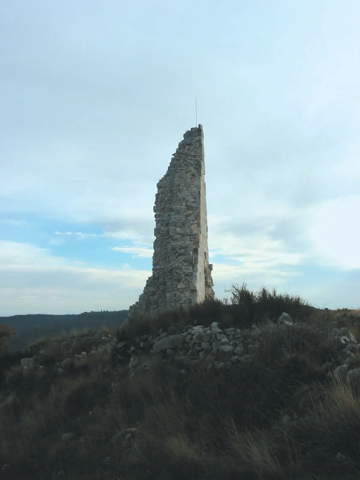 Site de la Quille, au Puy-Sainte-Réparade (Bouches-du-Rhône)