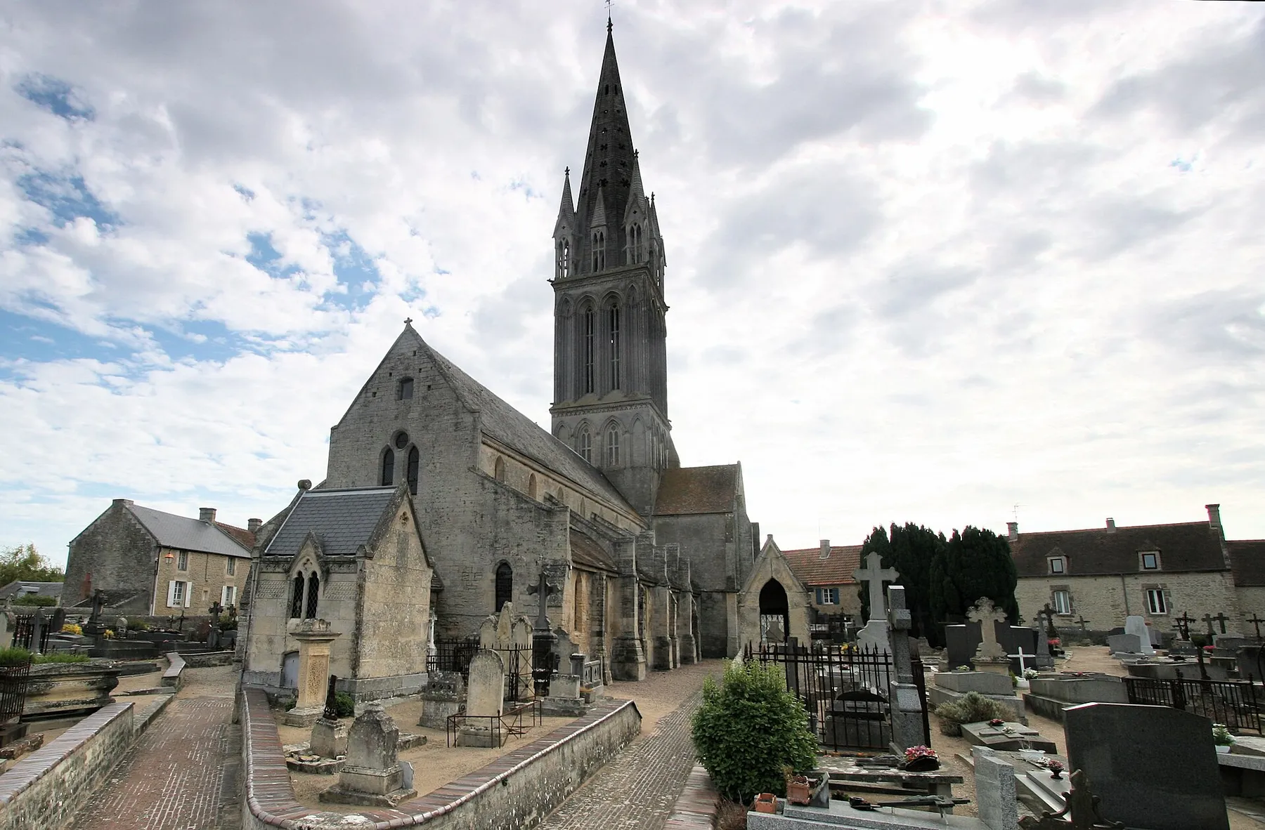 Eglise de Langrune sur Mer, Calvados, France