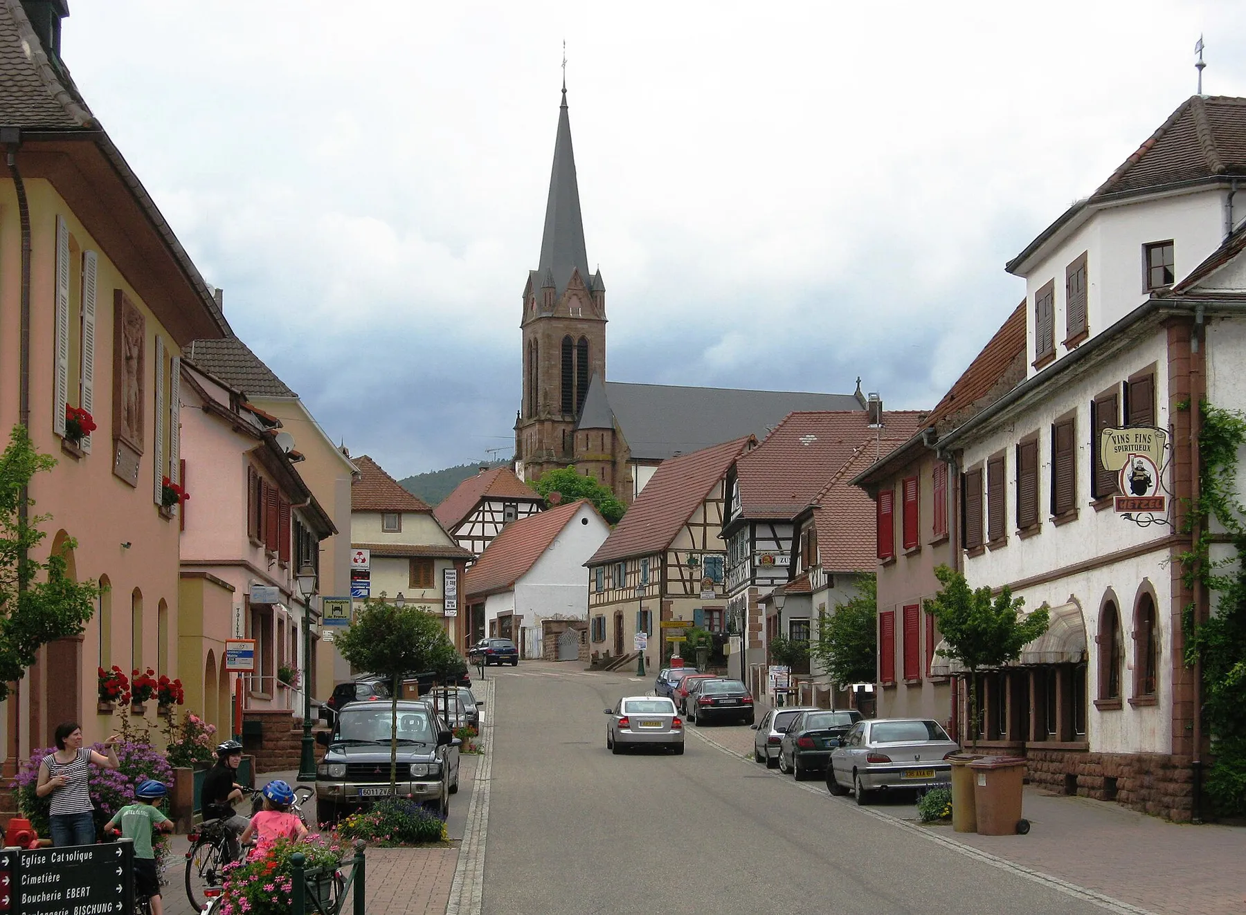 Hauptstraße in Lembach