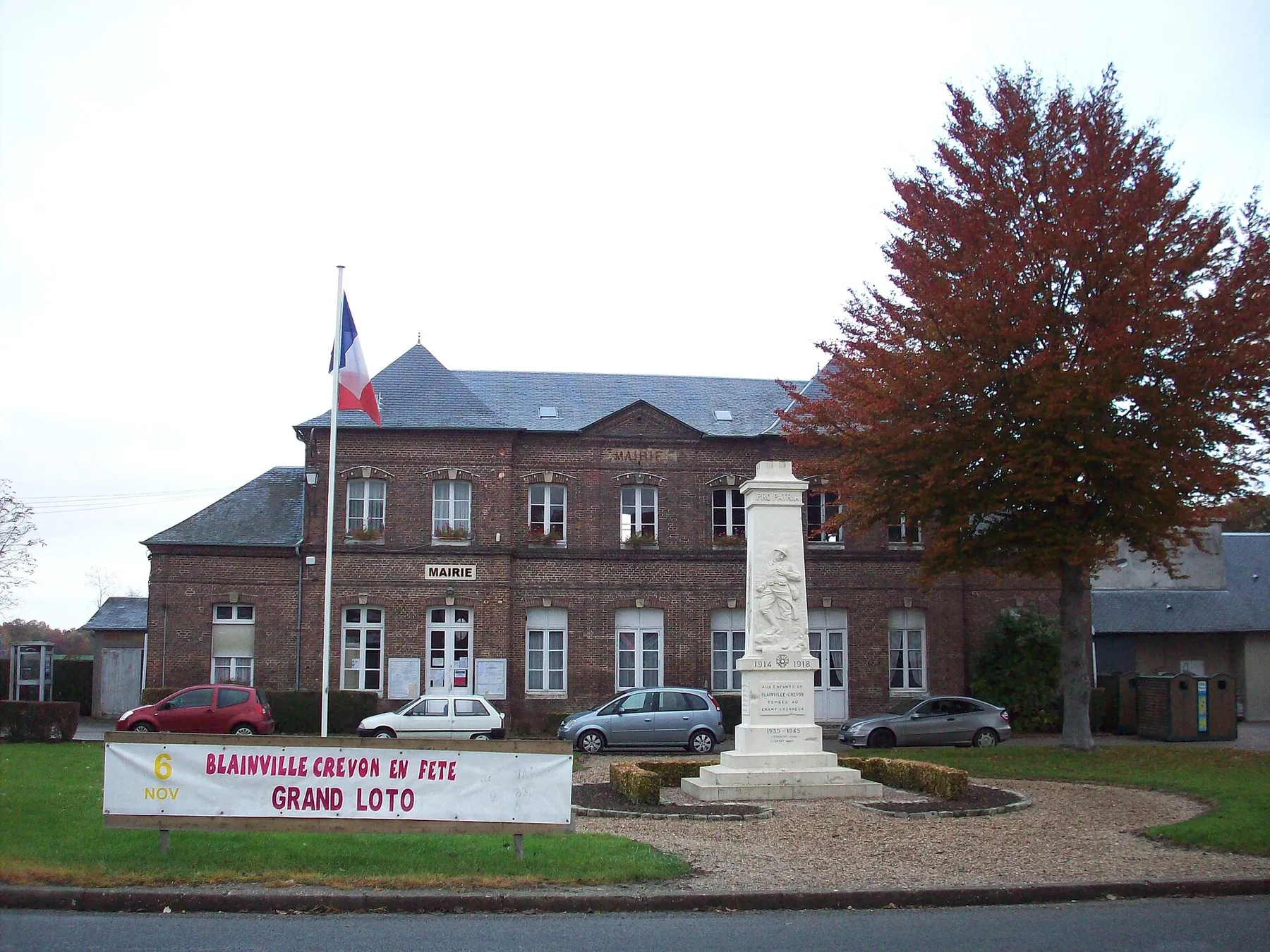 Mairie de Blainville-Crevon.