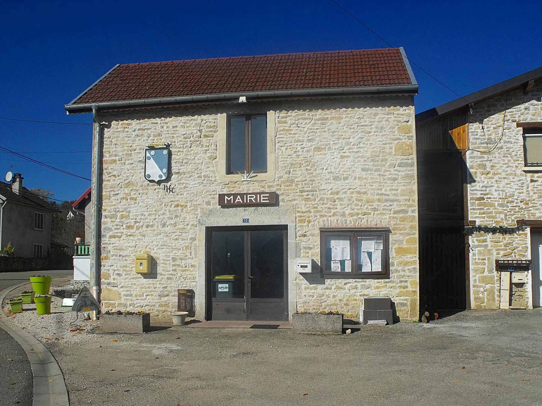 Mairie de Champoux, Doubs, France