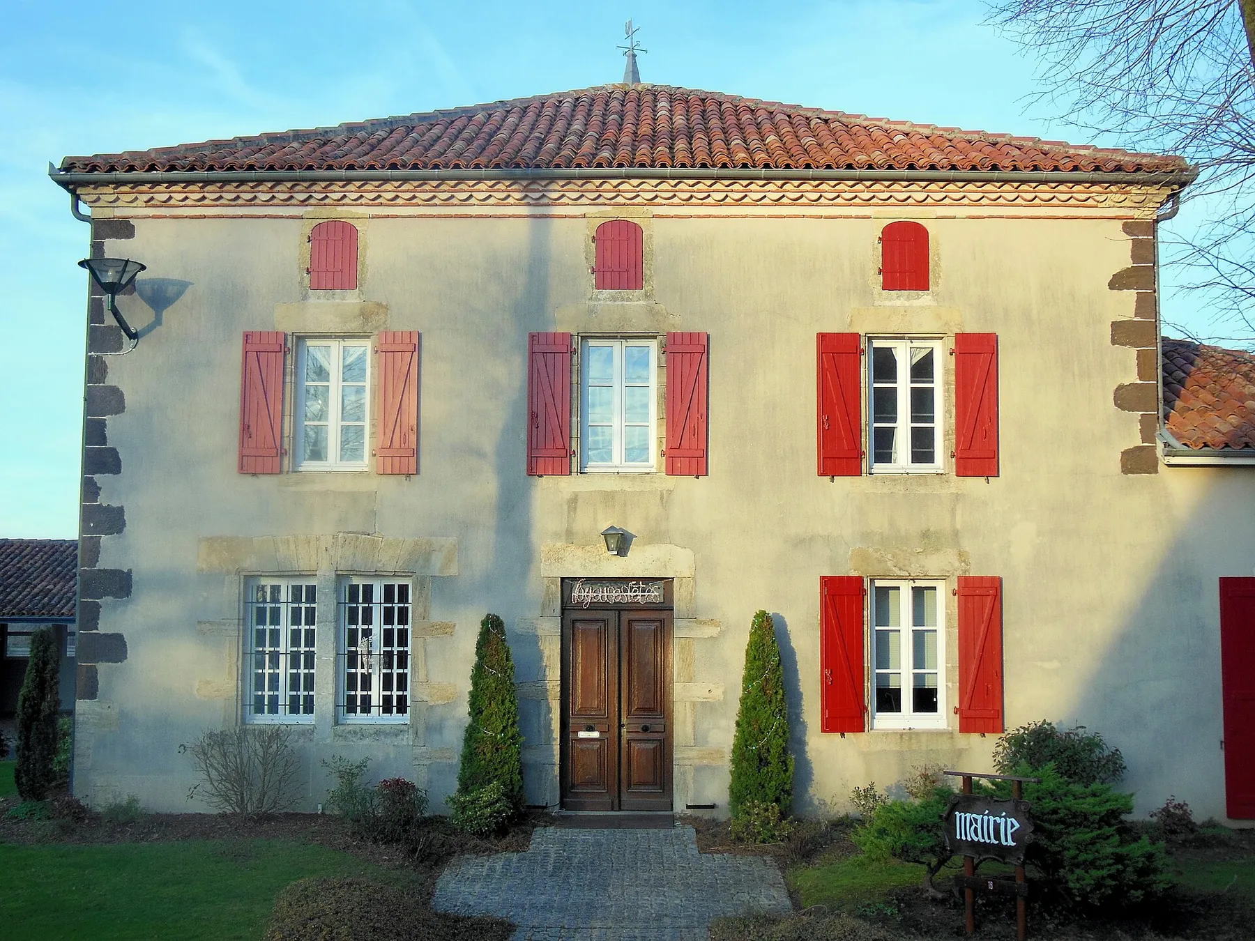 Mairie de Larbey (Landes, France)