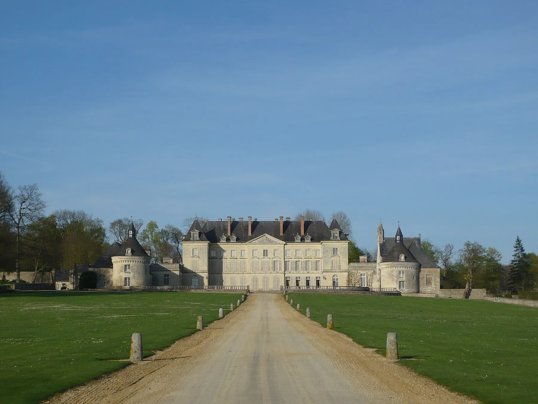Château de Montgeoffroy, situé à Mazé (Maine-et-Loire, France).