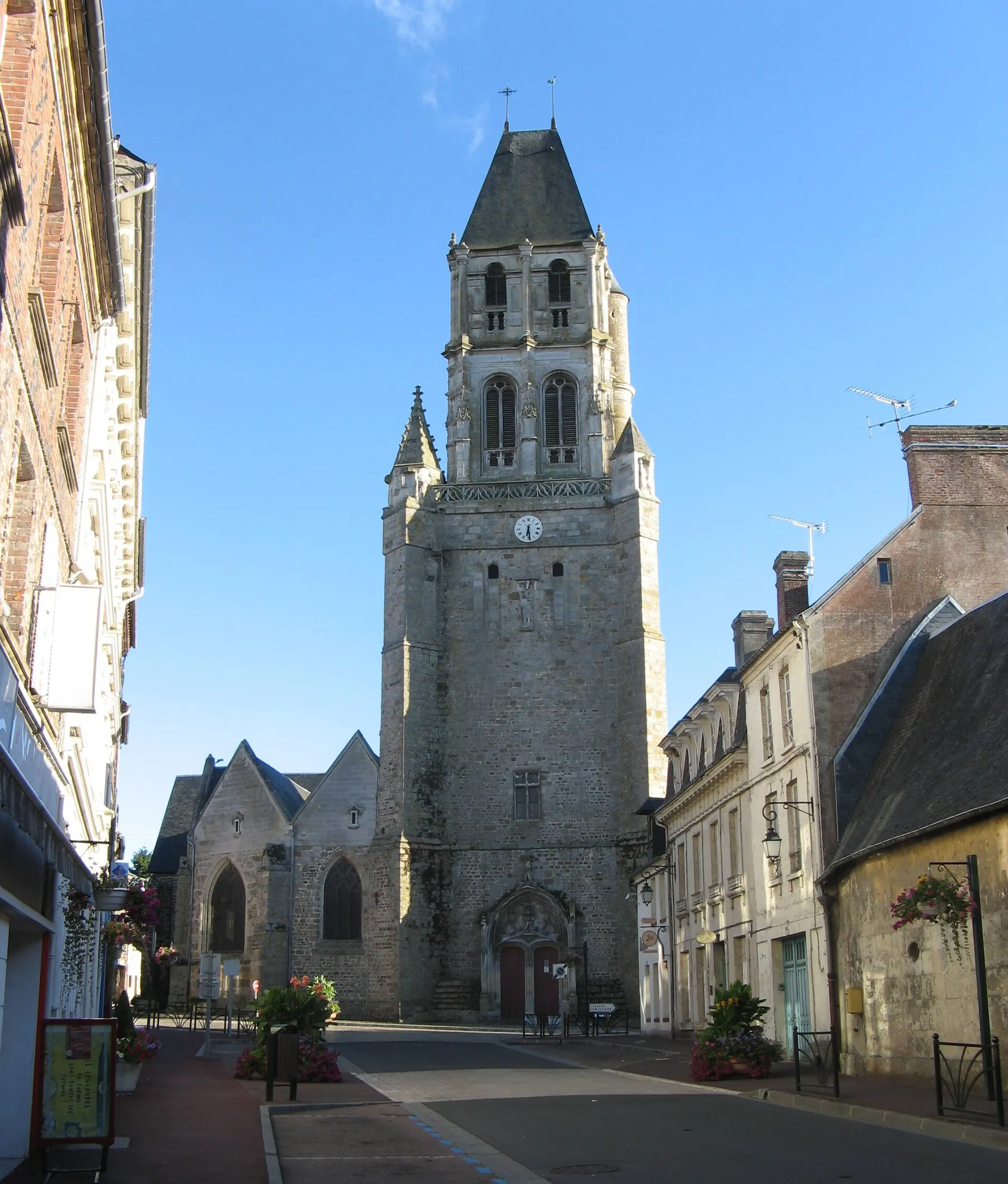 La cathédrale Notre-Dame d'Orbec.