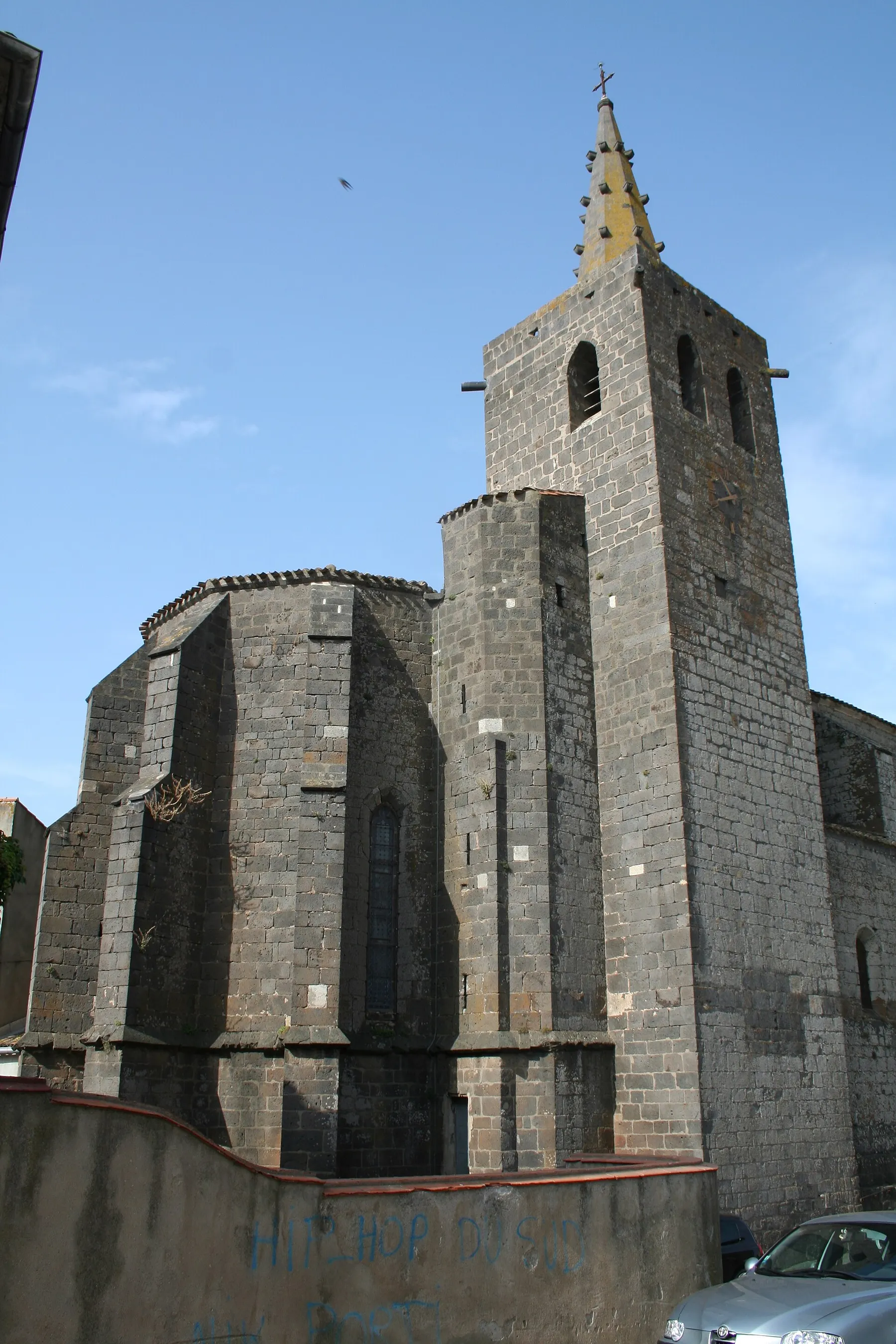 Portiragnes (Hérault) - Chevet de l'église Saint-Félix.
