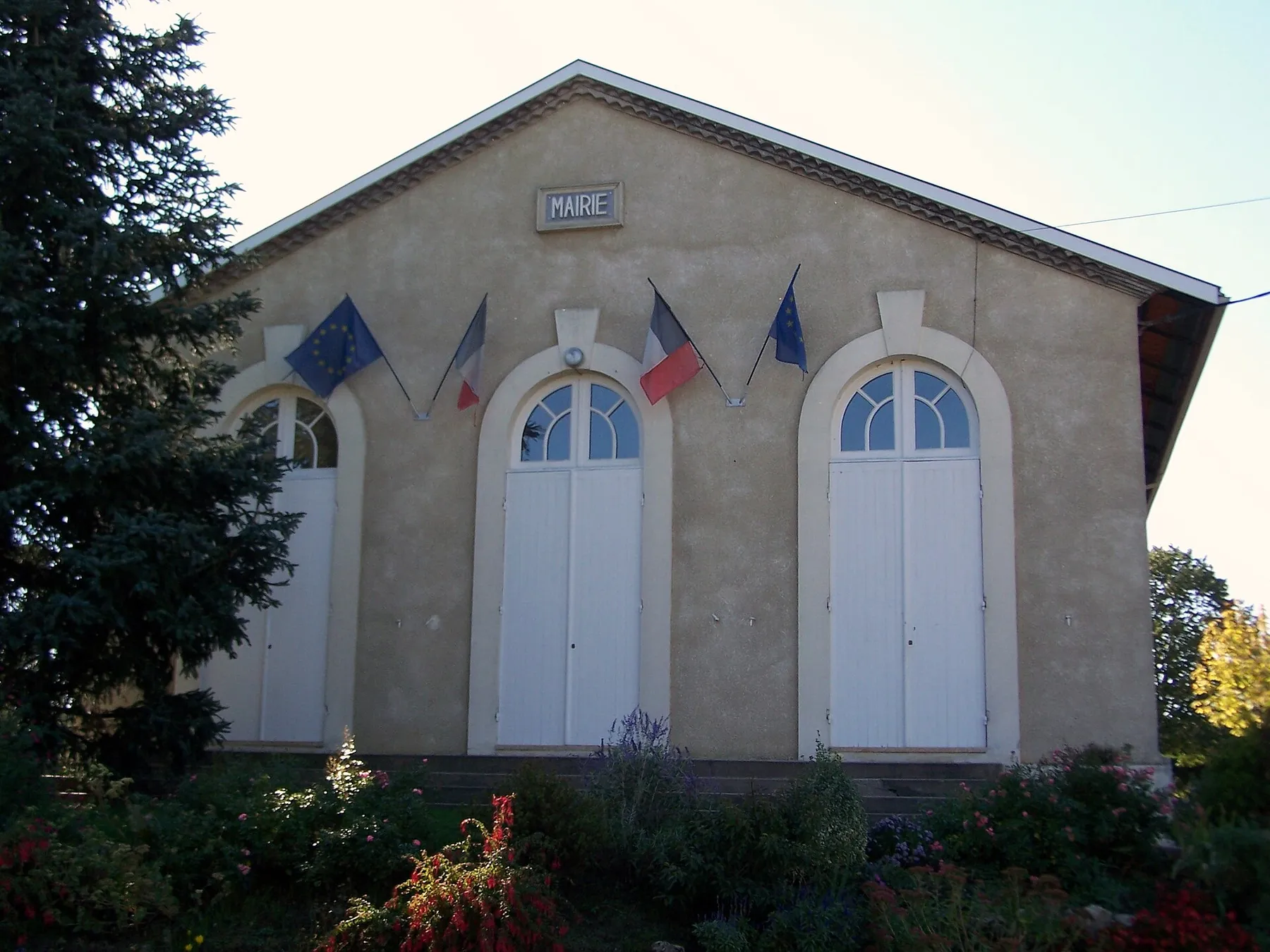Town hall of Saint-Brice (Gironde, France)