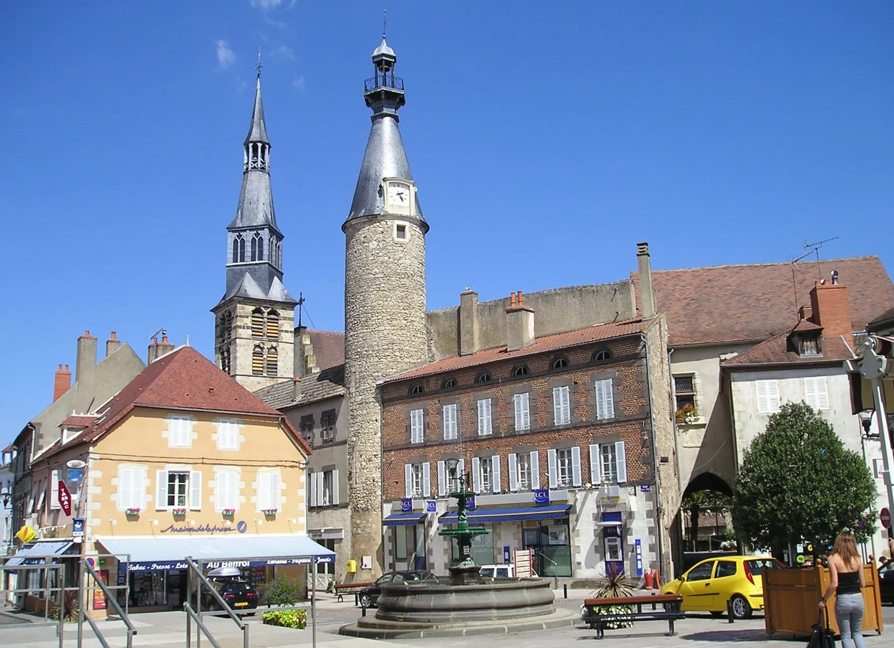 Saint-Pourçain-sur-Sioule, Ortsmitte