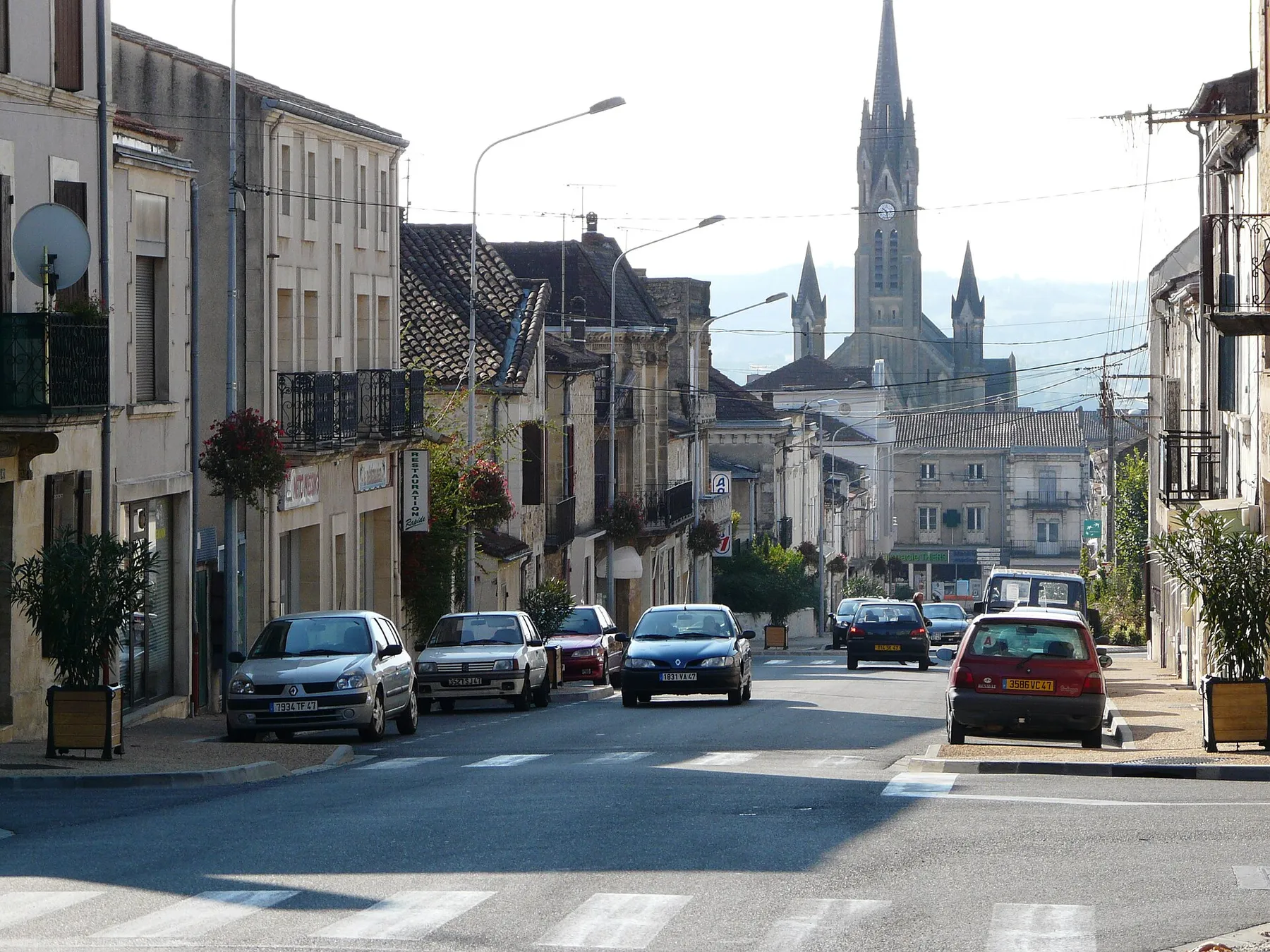 Une rue de Fumel