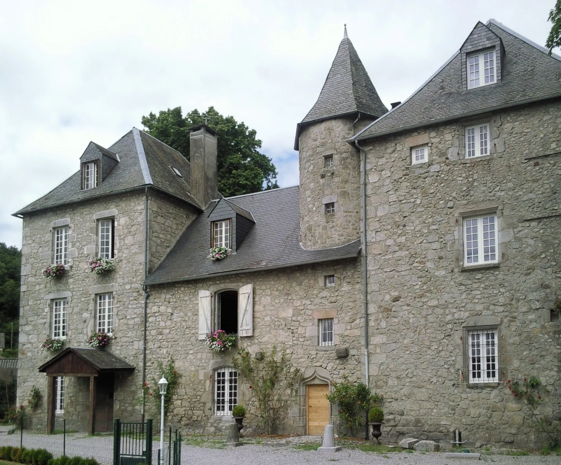 Chateau de la Borde à Ussel (Corrèze)
