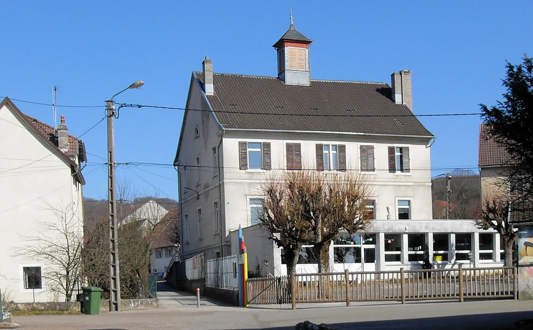 La mairie-école de Vandoncourt