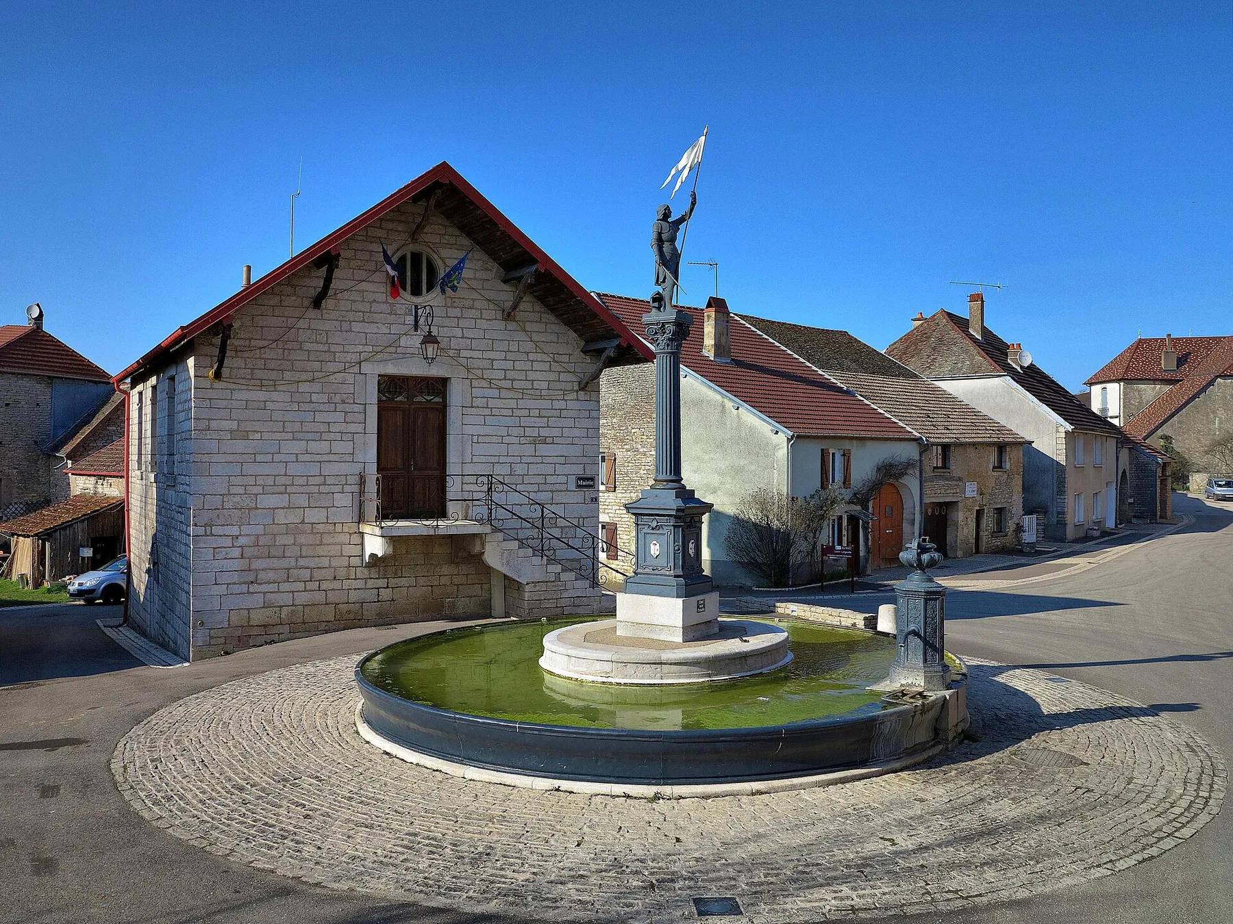 La fontaine Jeanne d'Arc