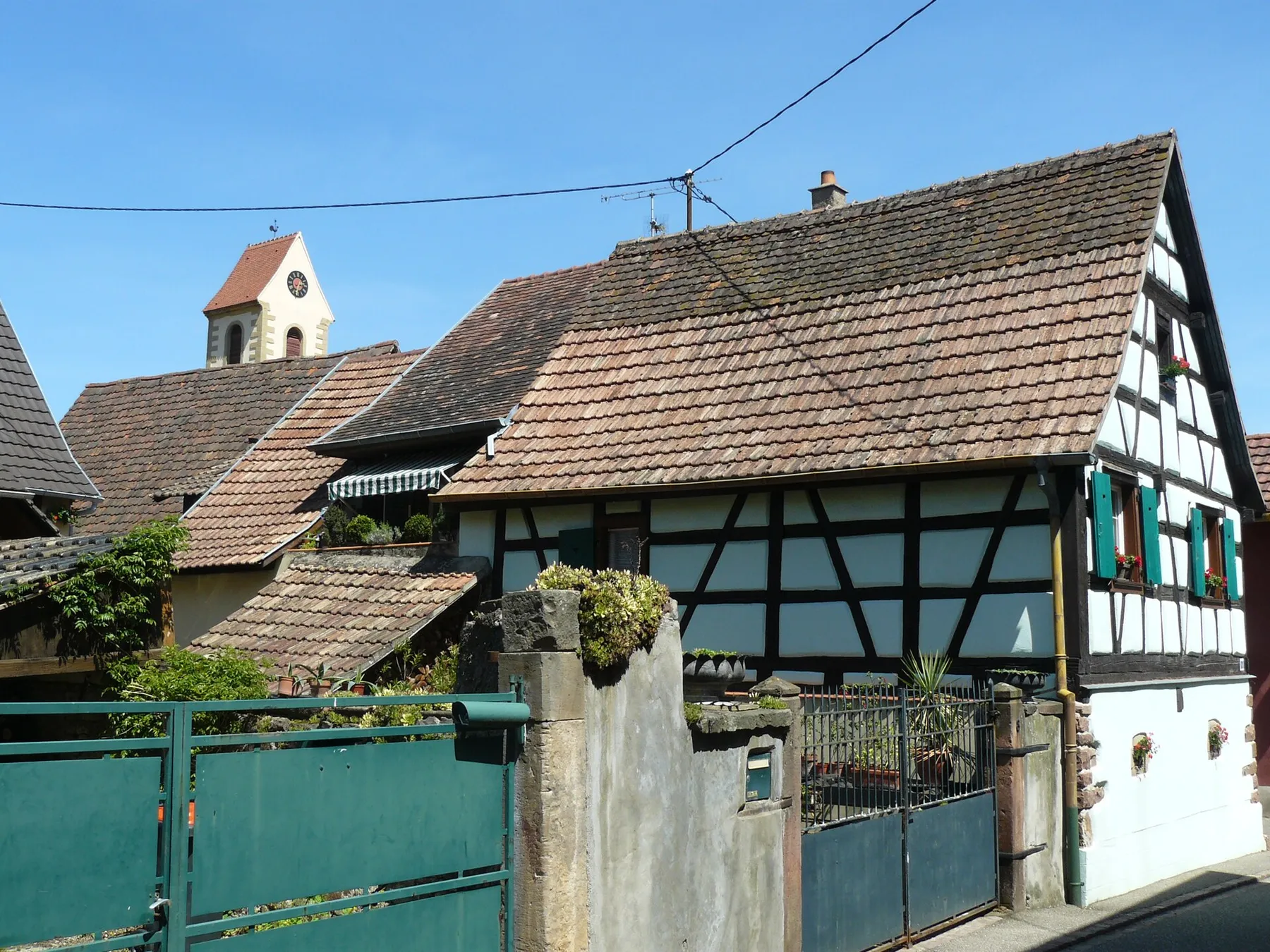 Maison à colombage