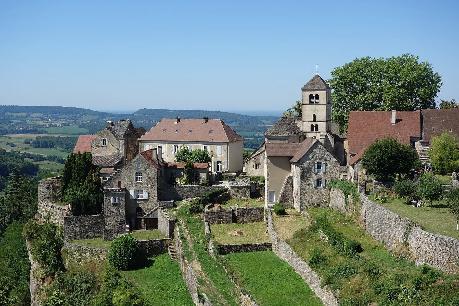View from Château-Chalon