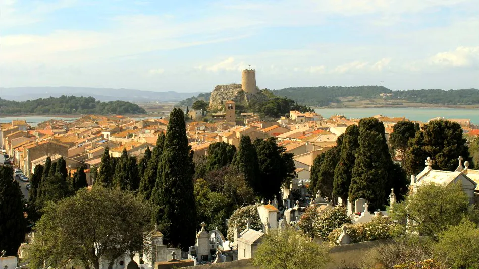Vue sur Gruissan village