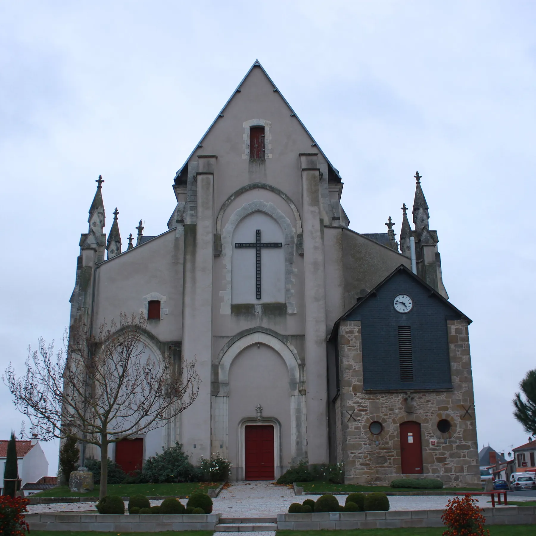 Église Sainte-Radegonde-Saint-Sébastien, 1872, Boussay.