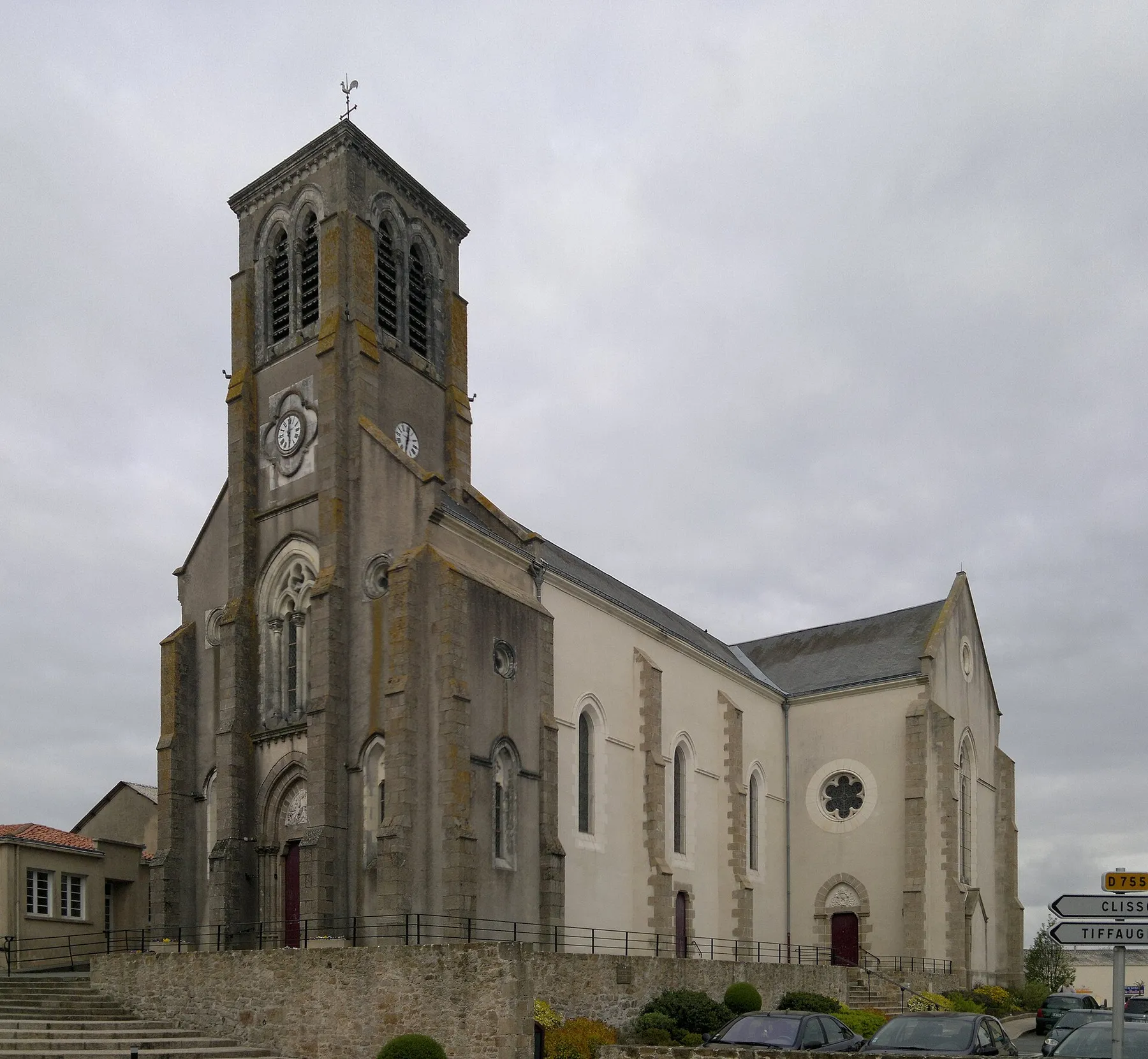 Église Notre-Dame de l'Assomption (1858), Fr-85-Les Landes-Genusson.