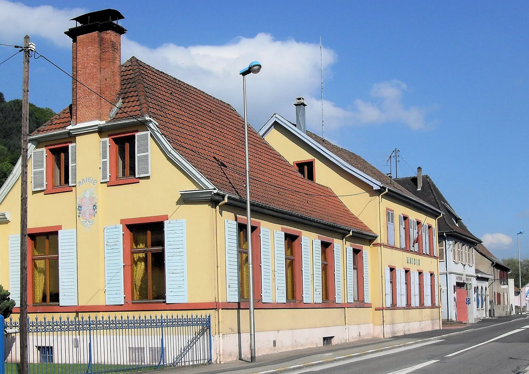 La mairie de Willer-sur-Thur
